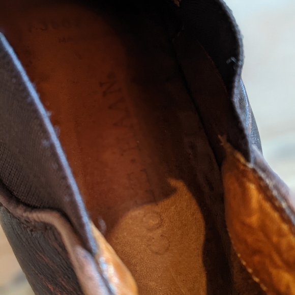 Cole Haan brown leather shoe US 8 - Picture 3 of 4